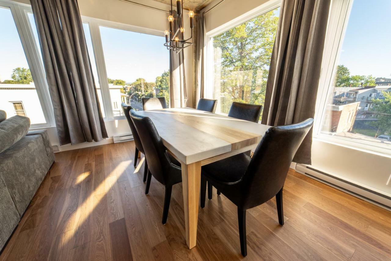 شقة Aux Havres Urbains - Le Penthouse De La 3Ieme Avenue مدينة كويبيك المظهر الخارجي الصورة