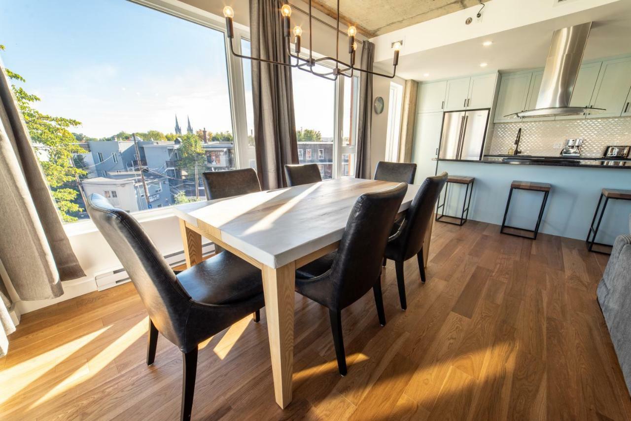 شقة Aux Havres Urbains - Le Penthouse De La 3Ieme Avenue مدينة كويبيك المظهر الخارجي الصورة